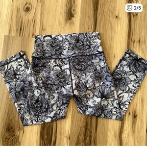 Y2K Lululemon Wunder Under Hi-Rise Tight 21” Hanakotoba Starlight